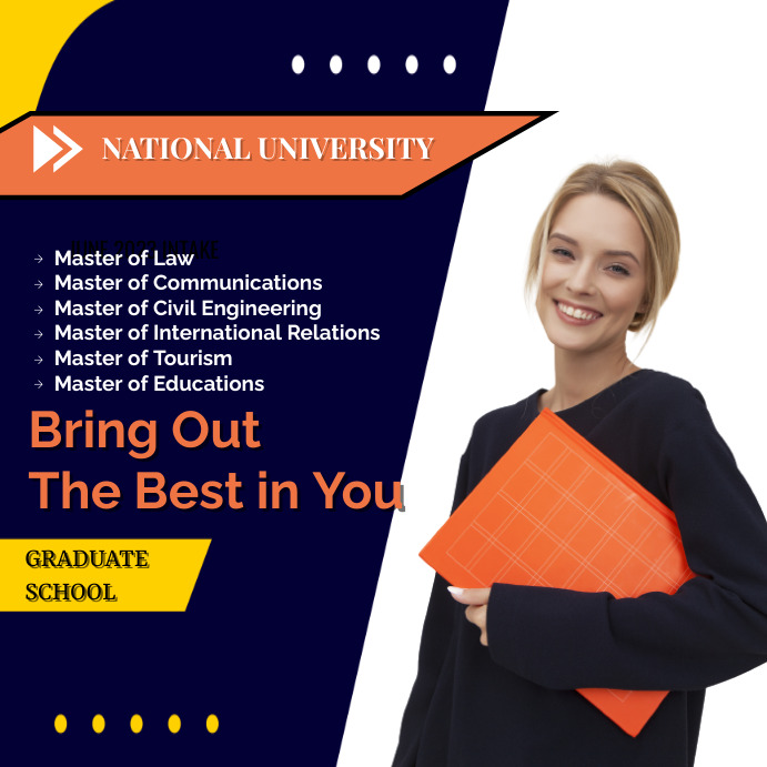 Copy of Graduate School Template | PosterMyWall