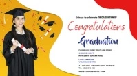 Graduate wish YouTube Channel Cover Photo template