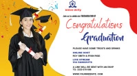 Graduate wish YouTube Thumbnail template