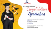 Graduate wish Blog Header template
