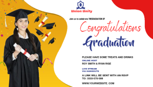 Graduate wish Nagłowek bloga template