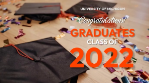 Graduates class of 2022 Pantalla Digital (16:9) template