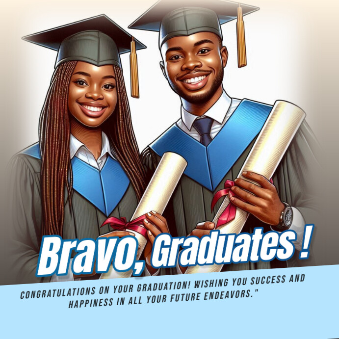 Graduates Template | PosterMyWall