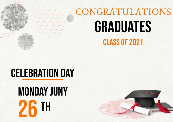 GRADUATES TEMPLATE PosterMyWall