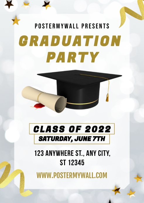 GRADUATES TEMPLATE PosterMyWall