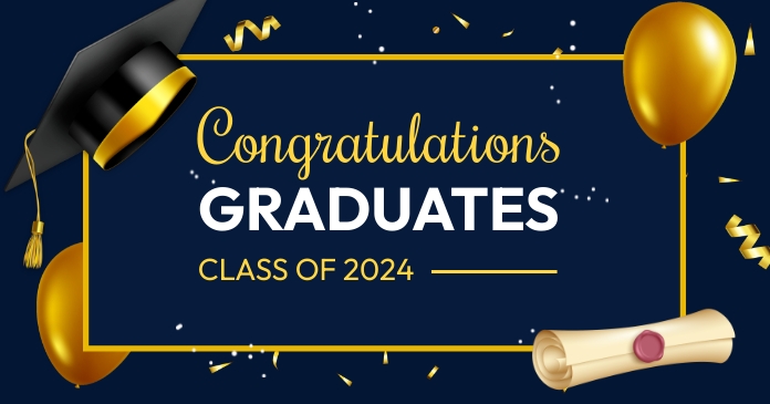 Graduation, Graduates, Congrats Graduate auf Facebook geteiltes Bild template