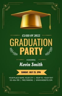 Graduation, Graduates, Graduation Flyer Tabloid template