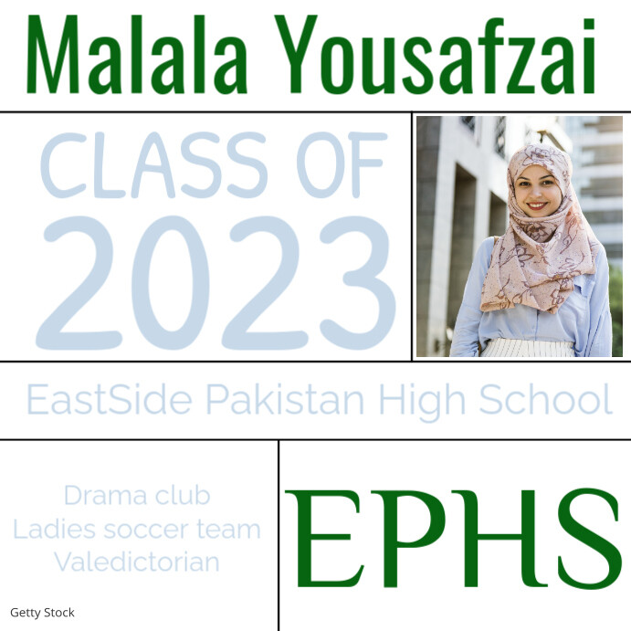 graduation, school, education, announcement PosterMyWall