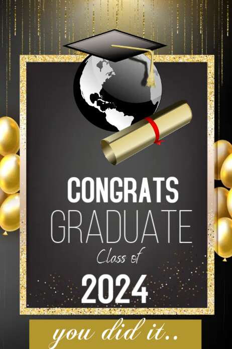Graduation,event Template | PosterMyWall