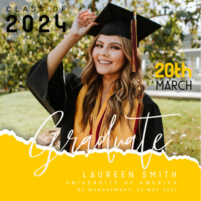 Graduation,congratulations,graduate Publicación de Instagram template