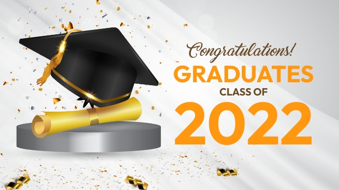 Graduation, Graduates, Digital Display 数字显示屏 (16:9) template