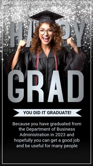 Graduation,event, party,school Instagram Reel template