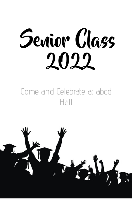 Graduation 2022 Template Postermywall Photo Graduation Announcements 2022