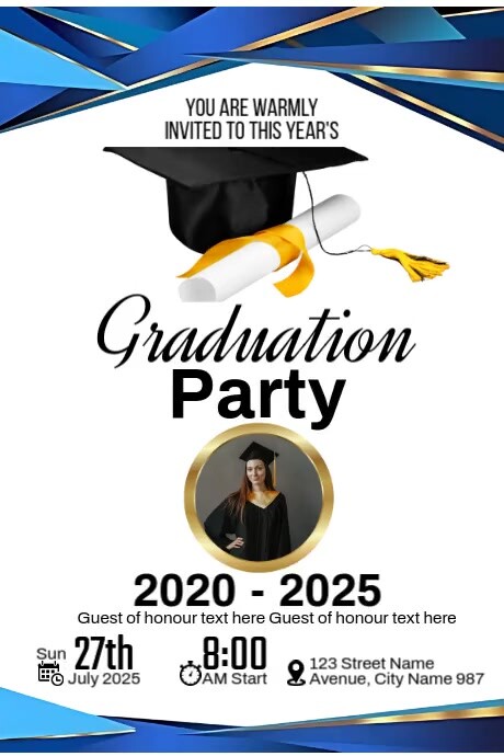 Graduation Ads Template | PosterMyWall