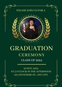 Happy Graduation Ads Template | PosterMyWall