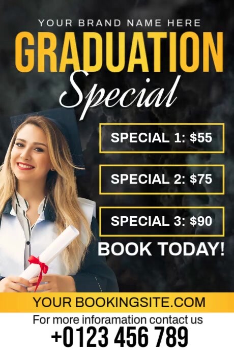 Graduation Ads Template | PosterMyWall
