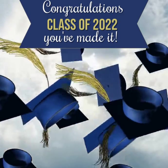 Graduation Animation Template | PosterMyWall