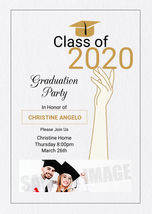Graduation Announcement Template PosterMyWall