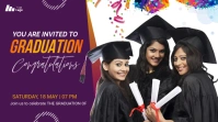 Graduation Ceremony twitter post Twitter-opslag template