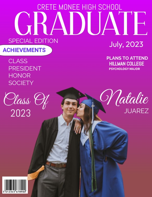 Graduation Announcement Flyer ,Graduation Ann Template PosterMyWall