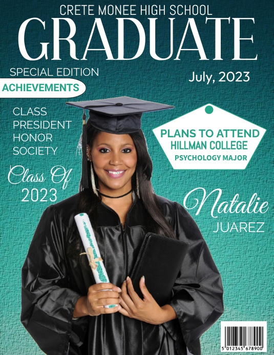 Copy of Graduation Announcement Flyer ,Graduation Ann | PosterMyWall