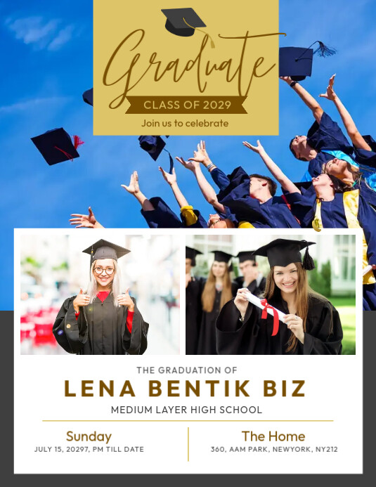 Graduation Advertisements Examples