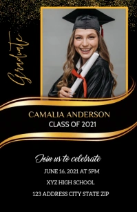 Graduation Announcement Invitation
