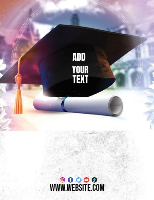 Graduation Message Background Design GRADUATION BACKGROUND Template | PosterMyWall