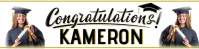 Graduation Banner Congratulations Graduate template