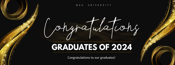 Graduation Banner Template | PosterMyWall