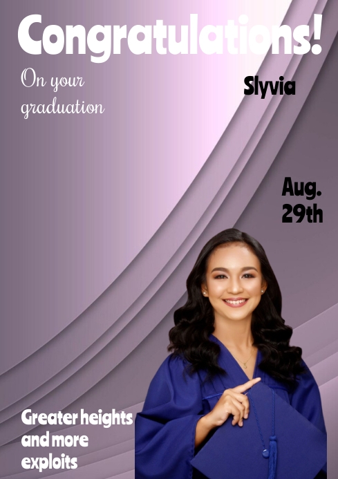 Graduation card Template | PosterMyWall