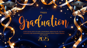 Graduation Card Presentation (16:9) template