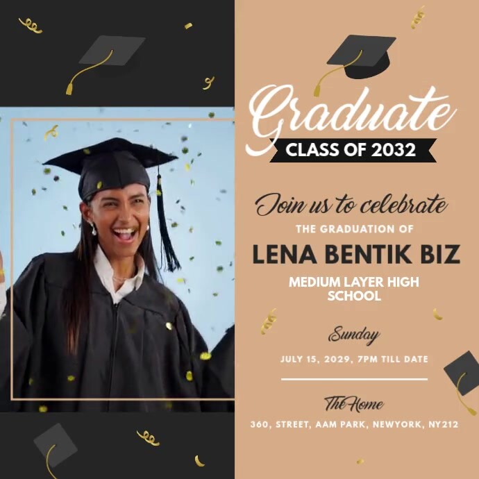 Copy of Graduation Celebration Event with Class of 2024 | PosterMyWall