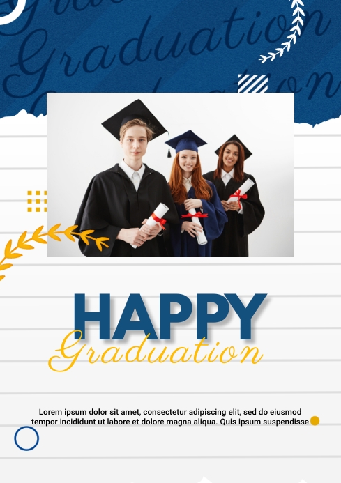 graduation celebration Template | PosterMyWall