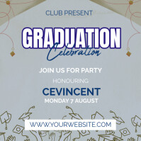 GRADUATION CELEBRATION Instagram 帖子 template