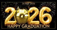 Graduation Celebration Facebook Shared Image Video template