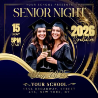 Graduation Celebration Instagram Post Video template