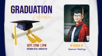 Graduation Celebration POSTER Digitalanzeige (16:9) template
