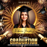 Graduation Celebration Square Video template