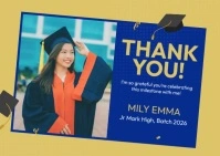 Graduation Celebration Thank You Ikhadi leposi template