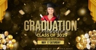 GRADUATION CELEBRATION VIDEO Facebook Shared Image template