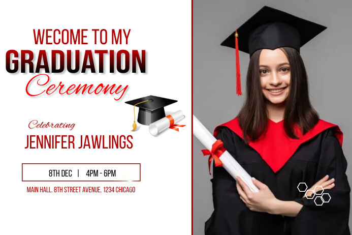 graduation ceremony Template | PosterMyWall