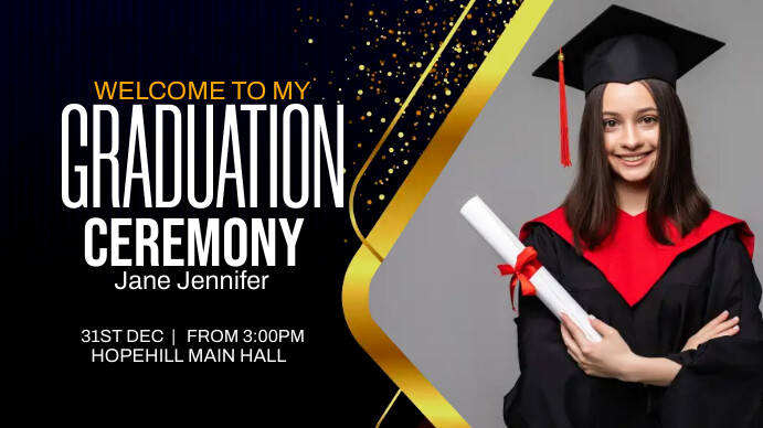 graduation ceremony Template | PosterMyWall