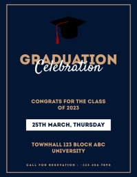 GRADUATION Template | PosterMyWall