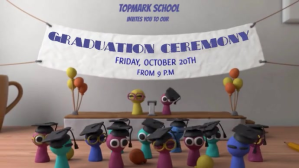 GRADUATION CEREMONY VIDEO 数字显示屏 (16:9) template
