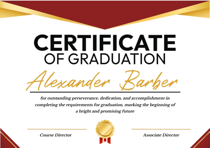 Graduation Certificate Template | PosterMyWall