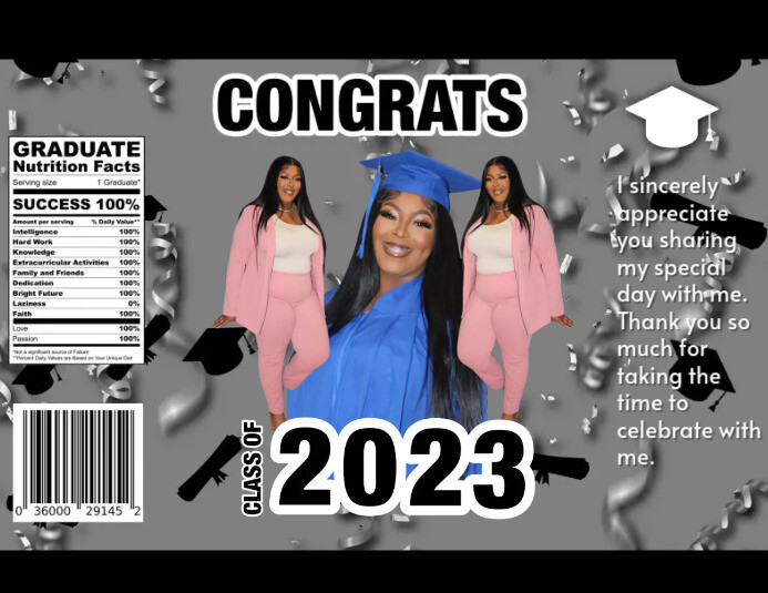 Graduation Thank You Flyers Template | PosterMyWall Graduation Thank You Flyers Template | PosterMyWall