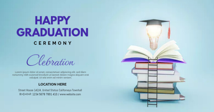 Graduation Clebration Template | PosterMyWall
