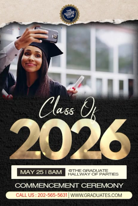 Plantilla de Graduation Ceremony Pósters | PosterMyWall