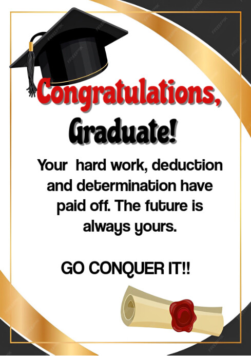 Graduation Email Congratulations Sample Graduation Congratulatory Message